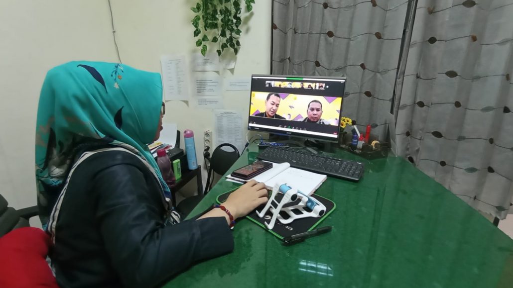 234. Kasubbag Umum dan Keuangan Semangat Ikuti Sosialisasi Aplikasi e-SADEWA Fitur Asuransi BMN