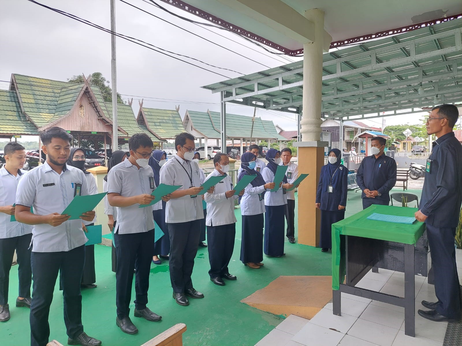 Aparatur Pengadilan Agama Pulang Pisau Kembali Melaksanakan Pengucapan dan Penandatanganan Pakta Integritas