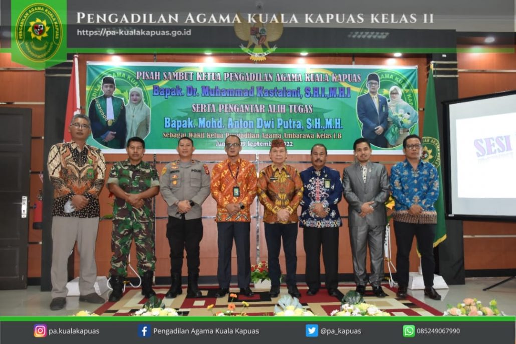 231. Pisah Sambut Ketua Pengadilan Agama Kuala Kapuas