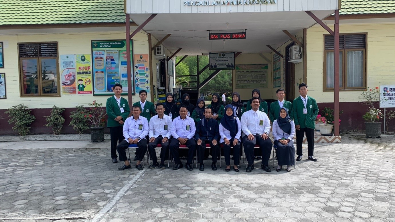 Semangat dan Antusiasme Mahasiswa IAIN Palangka Raya Magang di PA Kasongan