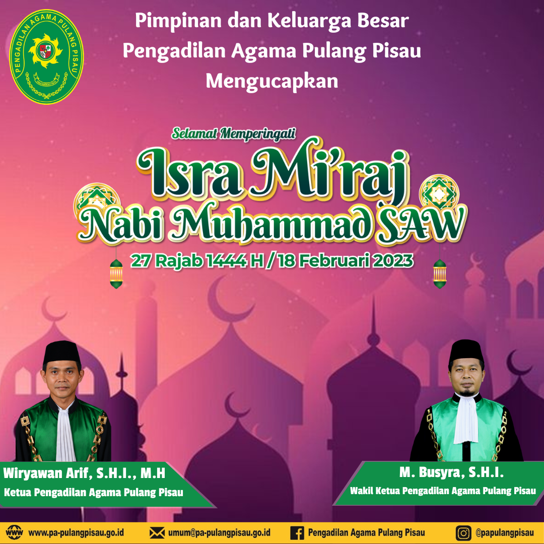 Copy of Pimpinan dan Keluarga Besar Pengadilan Agama Pulang Pisau Mengucapkan