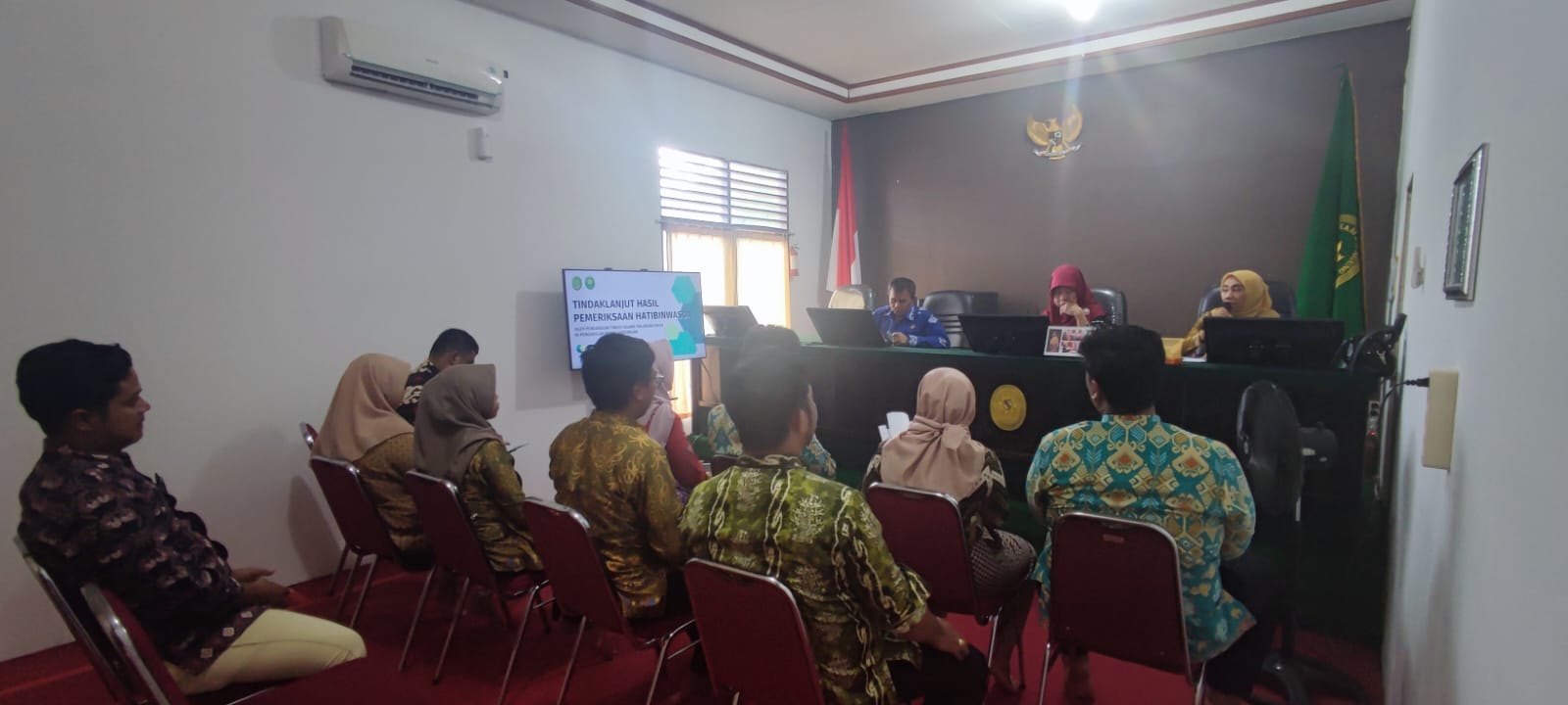 Bergerak Cepat Dalam Menanggapi Hasil Pemeriksaan Hatibinwasda