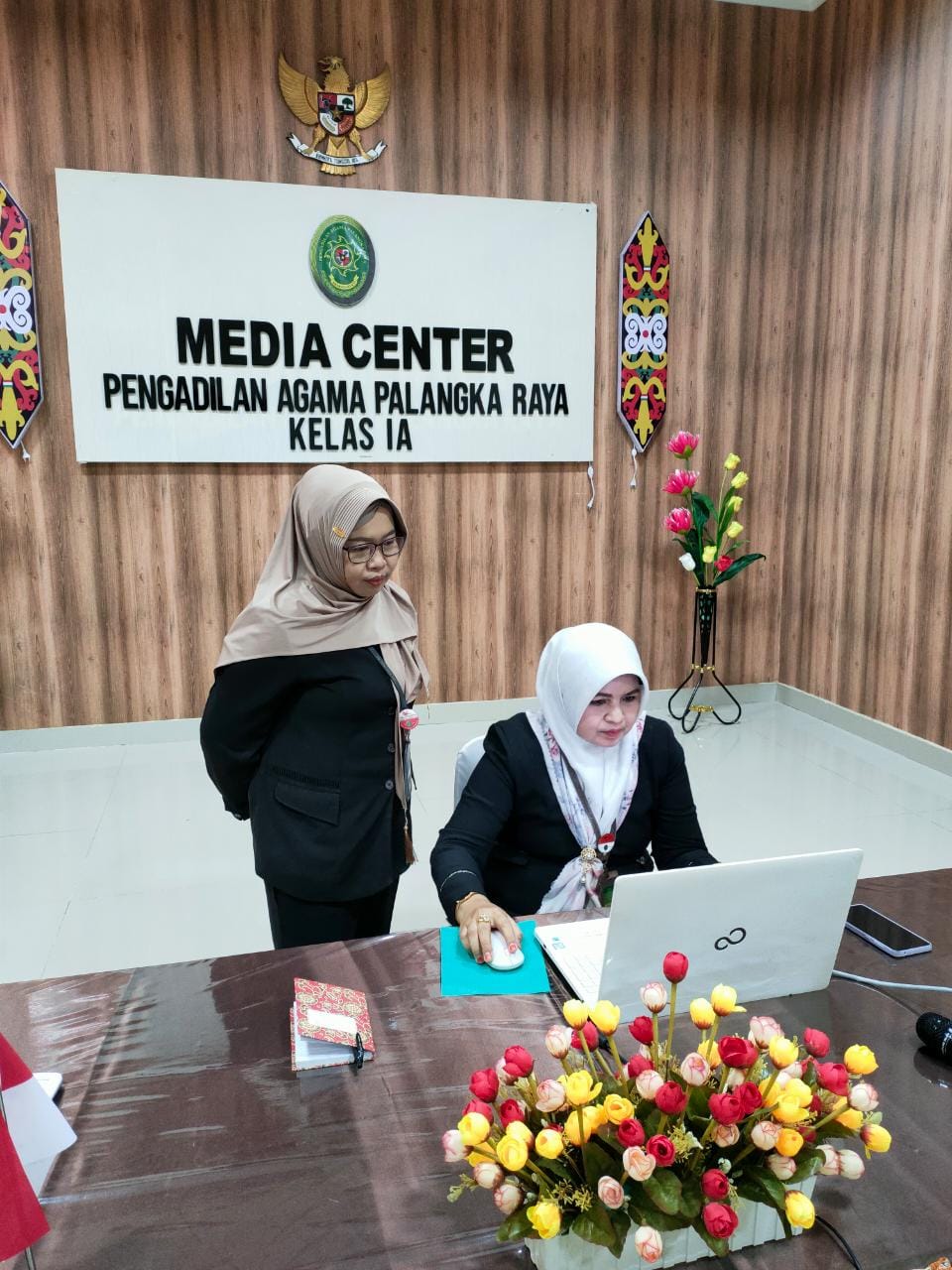 ASN PA Palangka Raya Ikuti Ujian Dinas Elektronik (e-Exam)