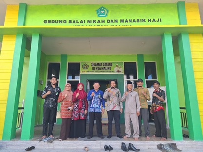 Sidang di Luar Gedung Pengadilan Agama Pulang Pisau di KUA Kecamatan Maliku Bulan Mei Tahun 2023