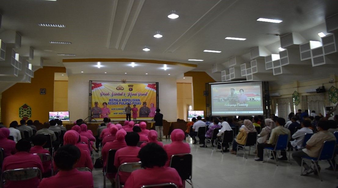 Ketua Pengadilan Agama Pulang Pisau Hadiri Pisah Sambut dan Kenal Pamit Kapolres Pulang Pisau