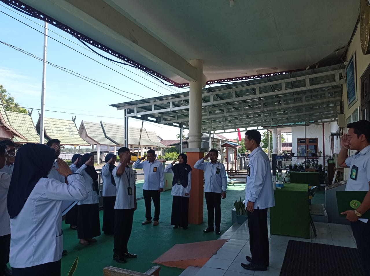 Amanat Pembina Apel Pagi Pengadilan Agama Pulang Pisau