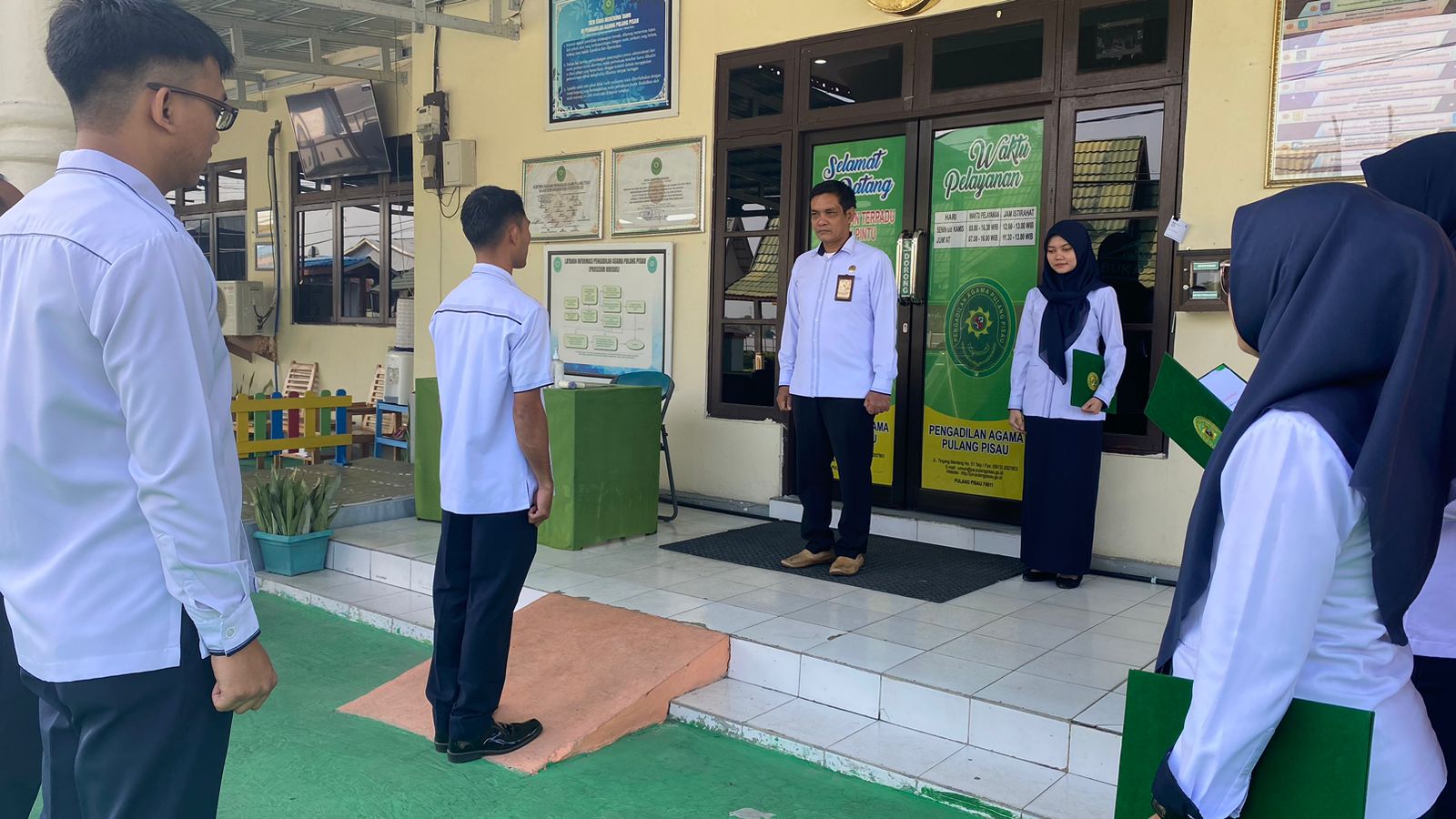Apel Rutin Senin Pagi di Pengadilan Agama Pulang Pisau