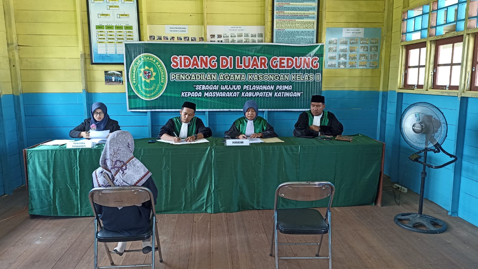 Sidang Keliling dan Konsultasi Hukum Keliling Pengadilan Agama Kasongan Bulan Mei Tahun 2023