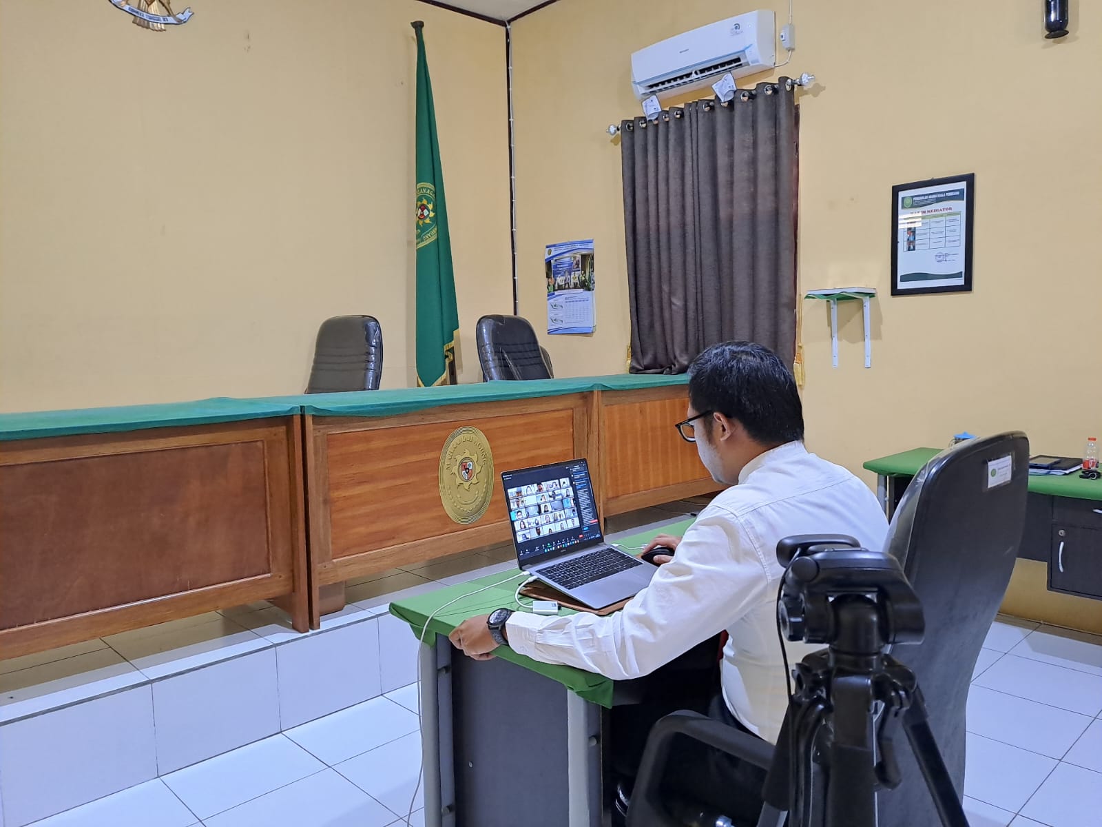 APP PA Kuala Pembuang Ikuti Tes Substansi Hukum Pengadaan Hakim Tahun 2023