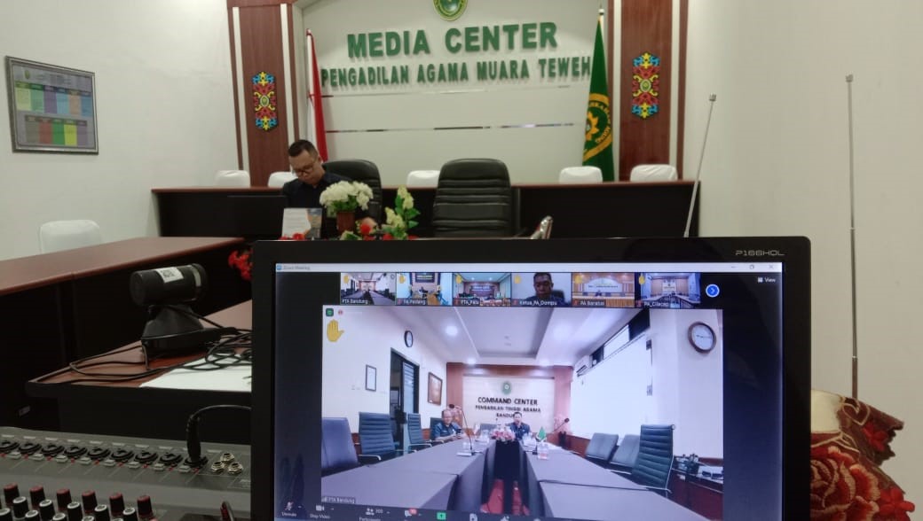 17. PA Muara Teweh Mengikuti Persiapan Laporan Tahunan 2023