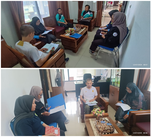 rapat kesekretariatan 12 juli 2024