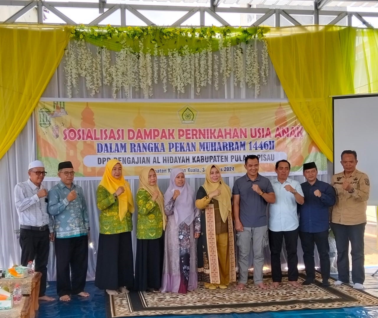 PA Pulang Pisau Ikuti Acara Pembukaan
