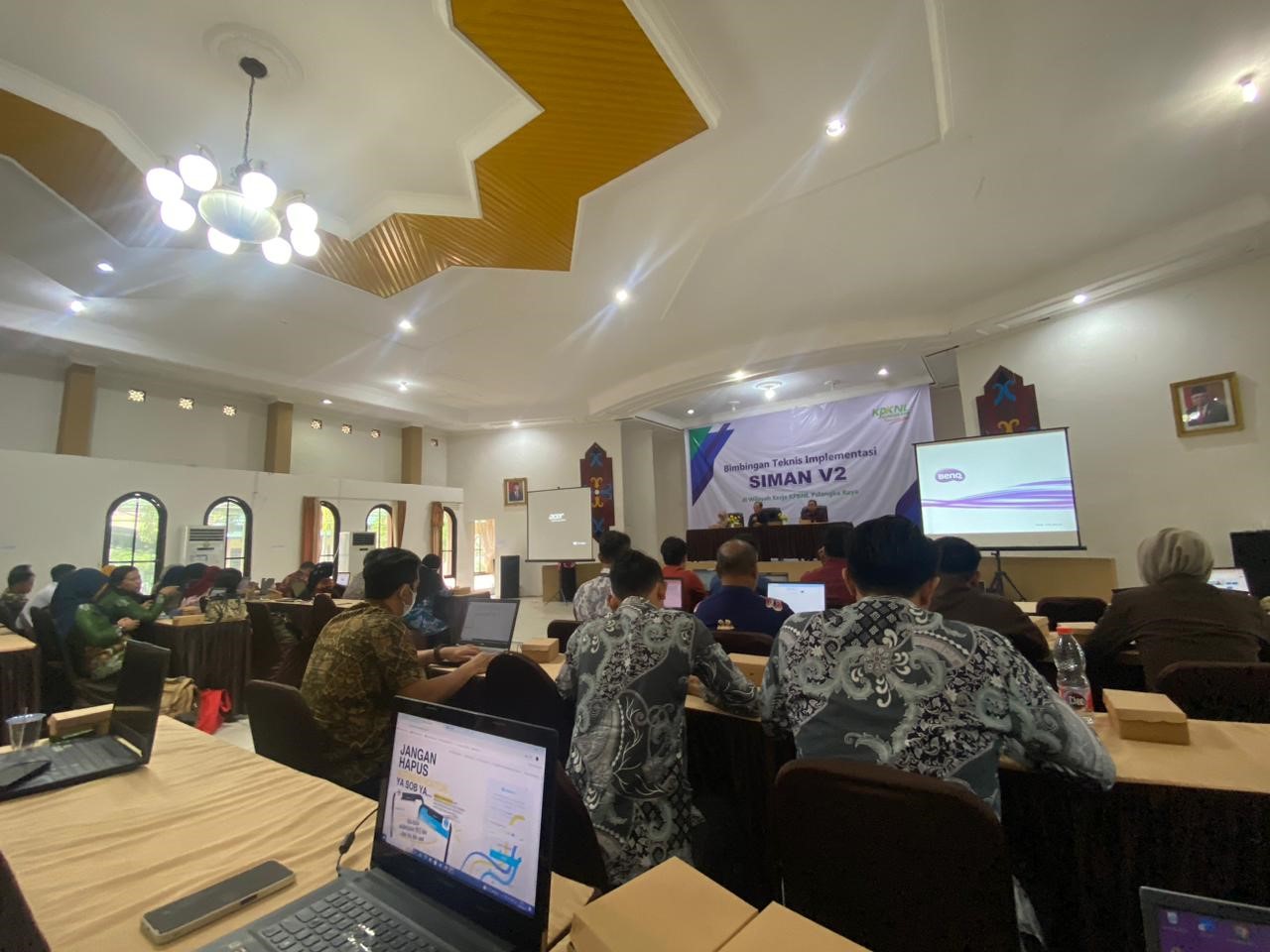 sosialisasi dan bimtek SIMAN