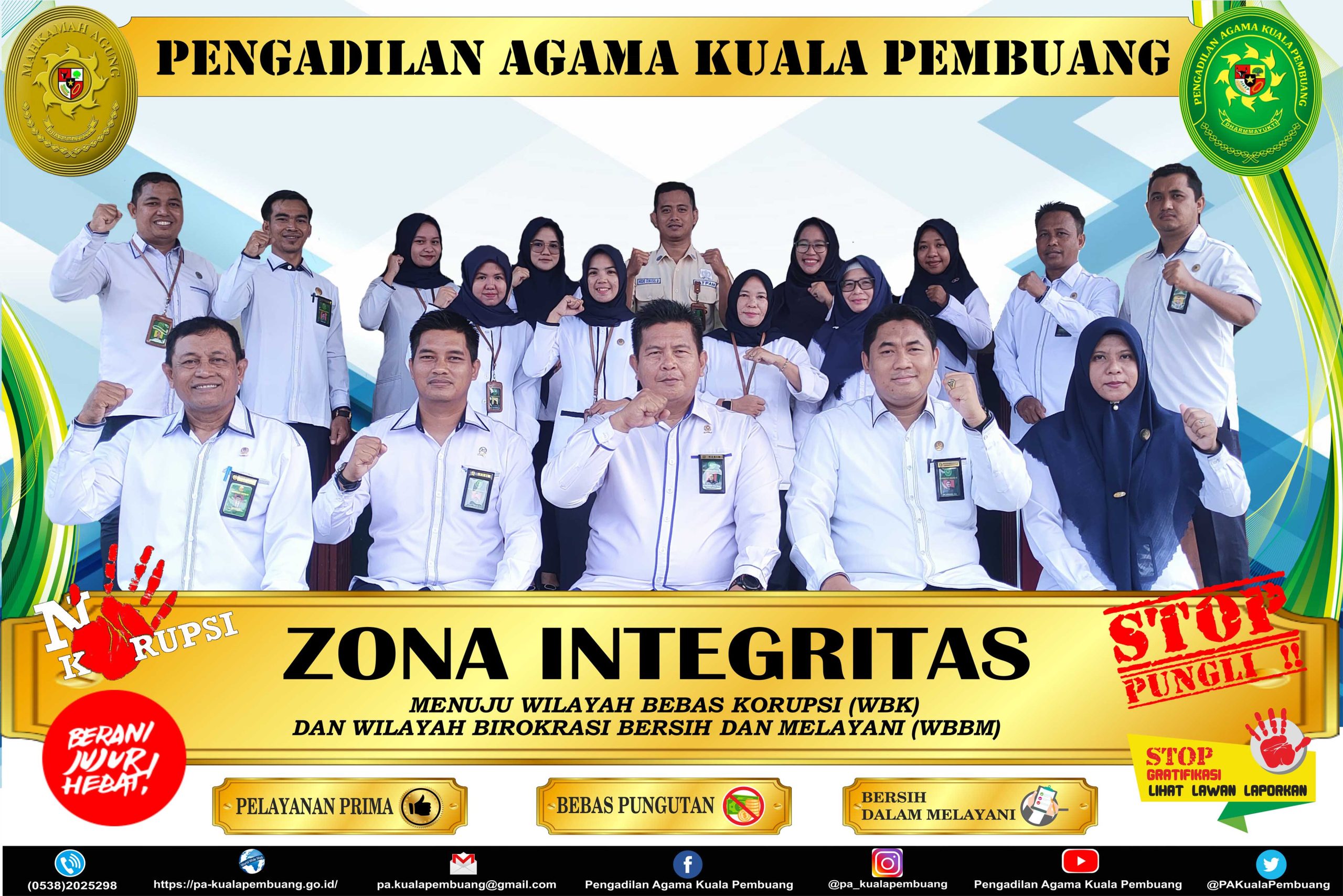 Semangat Lanjutkan Perjuangan untuk Raih Predikat WBK