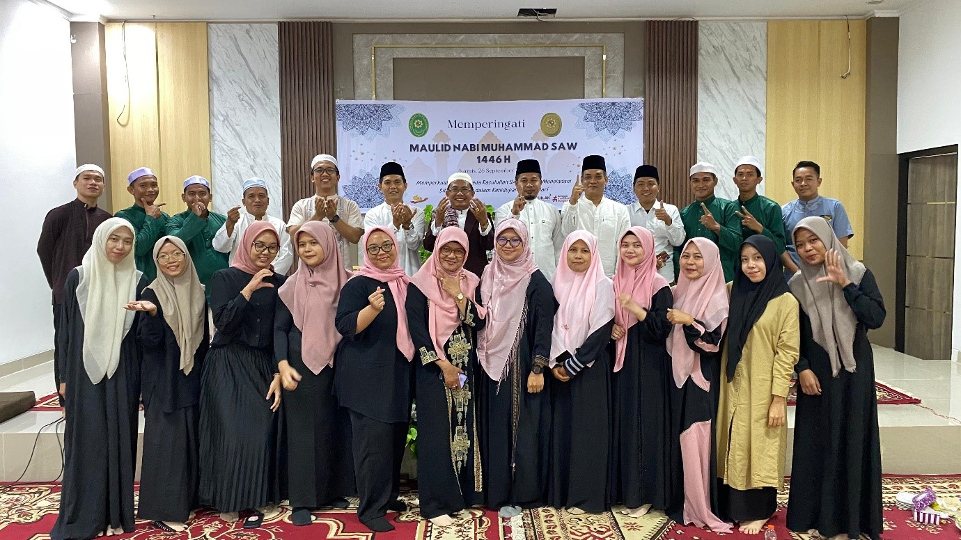 Shalawat Berkumandang Pada Peringatan Maulid Nabi Muhammad SAW Di Pengadilan Agama Pulang Pisau 1446 H