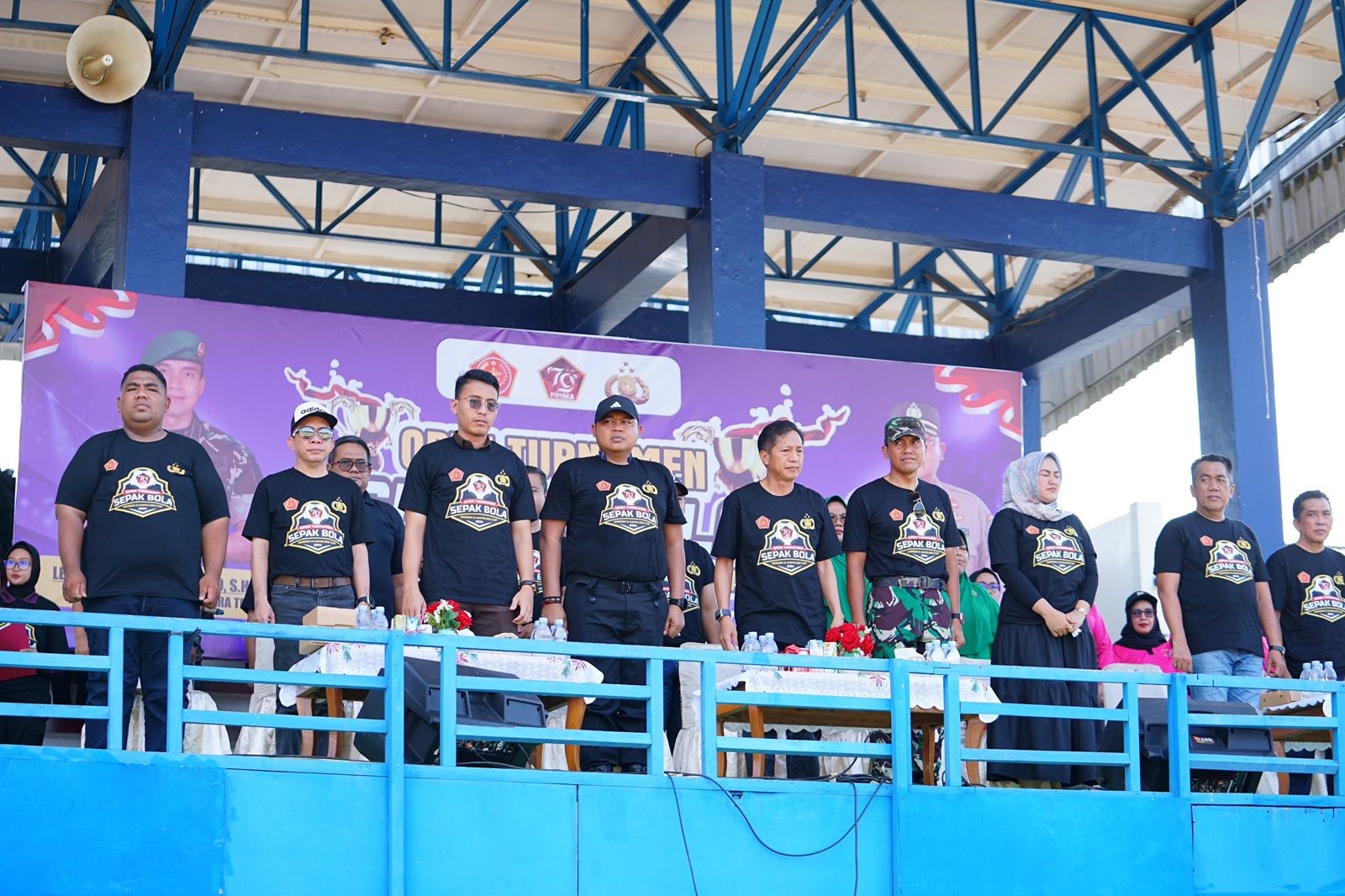 177. PA Muara Teweh Hadiri Pembukaan Turnamen Sepak Bola Dandim 1013 dan Kapolres Barito Utara Cup