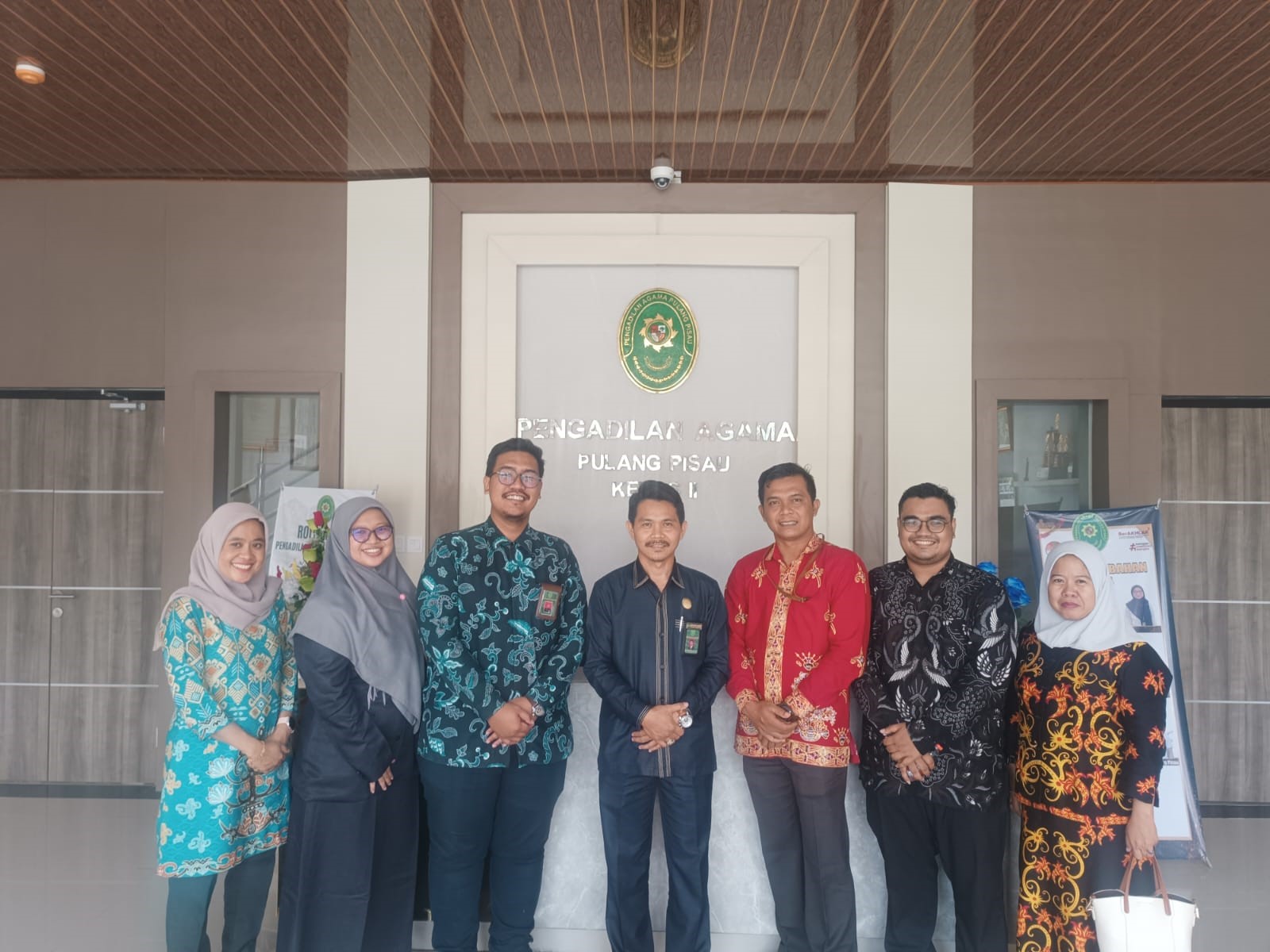 Pengadilan Agama Pulang Pisau Sambut Hangat Kedatangan Pengadilan Agama Kasongan