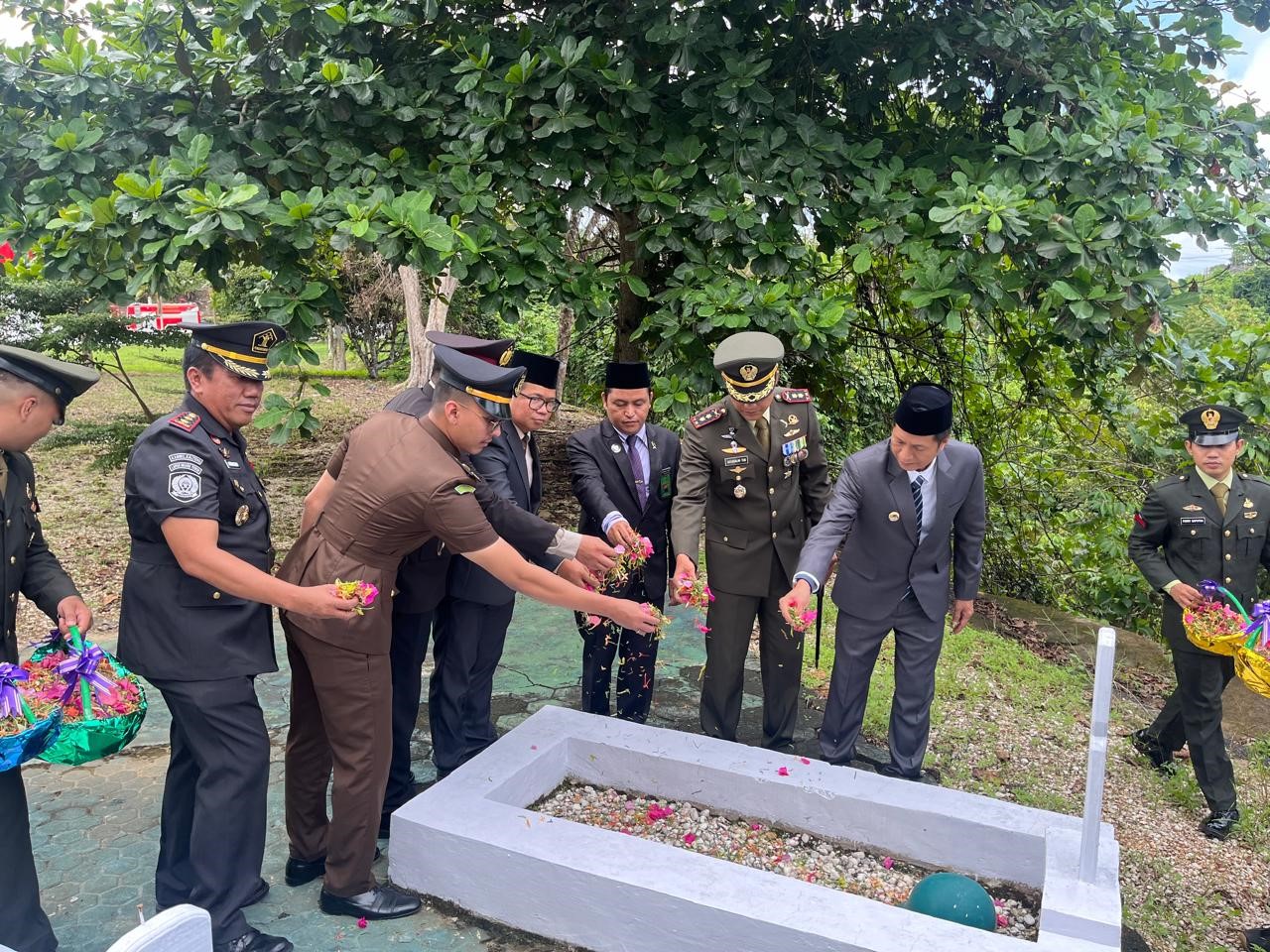 upacara hari pahlawan 2024 di Pemda-2