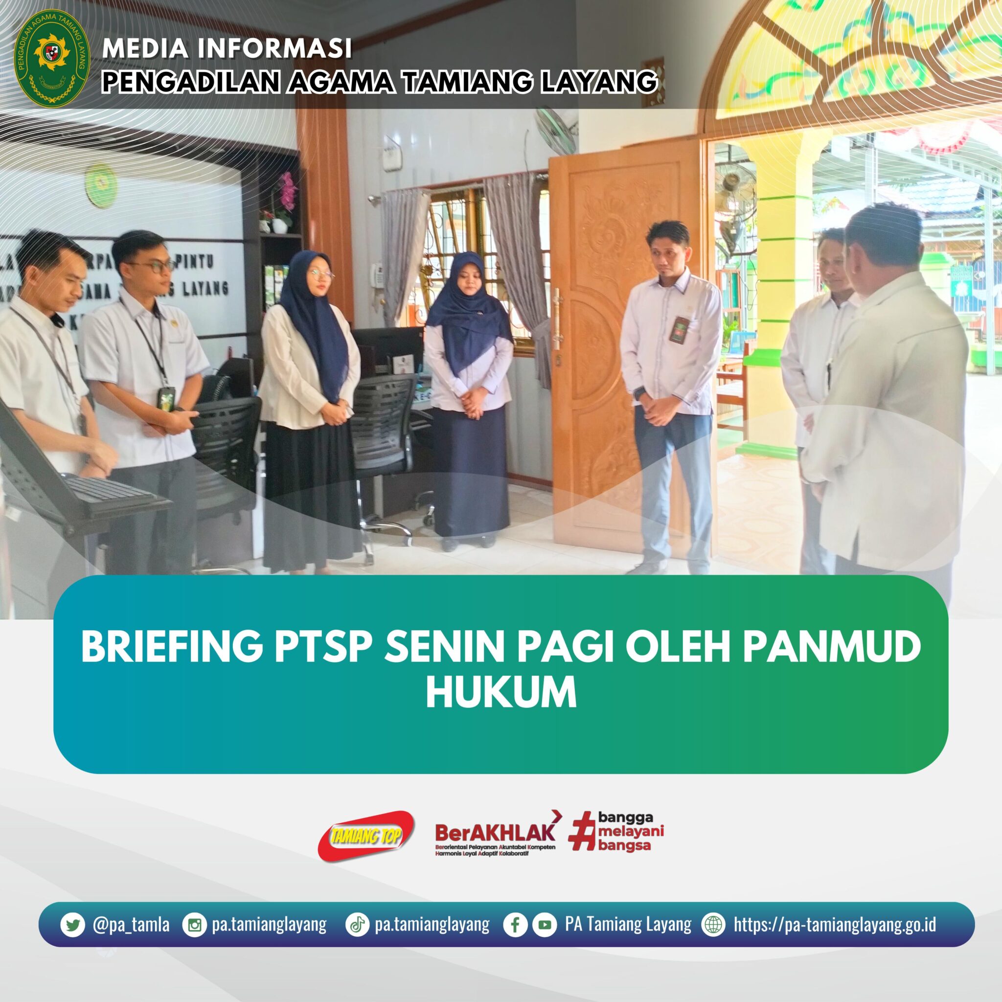 Briefing Tamiang Layang