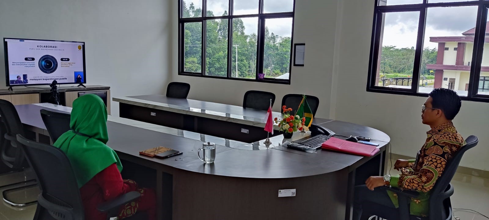 Jumat Berkah Pengadilan Agama Pulang Pisau Ikuti Refleksi Kinerja MA 2024