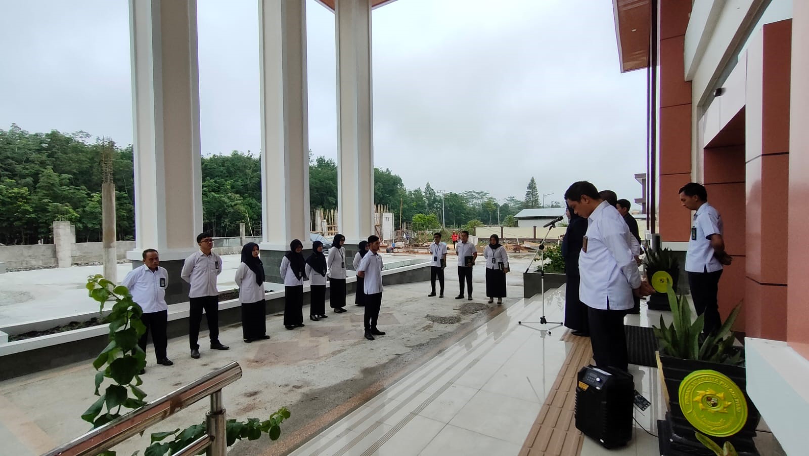 Kegiatan Rutin Apel Senin Pagi di Pengadilan Agama Pulang Pisau 3