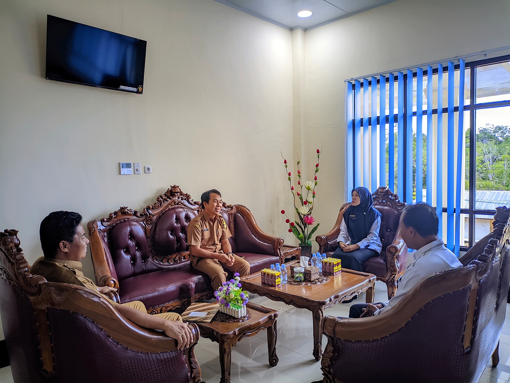 Kunjungan Kadis PU ok
