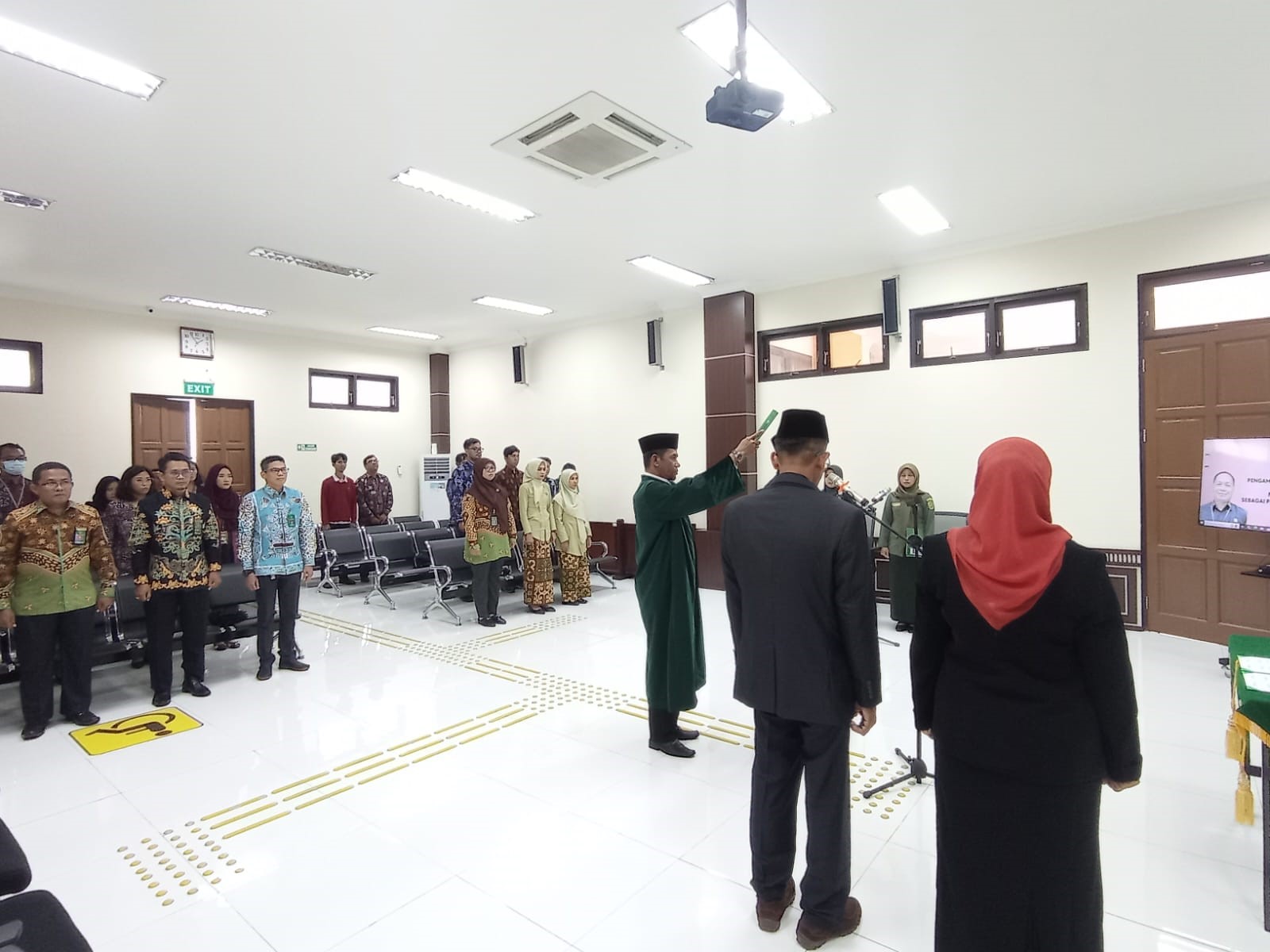 Pengadilan Agama Pulang Pisau Hadiri Pelantikan Panitera PN Pulang Pisau 1