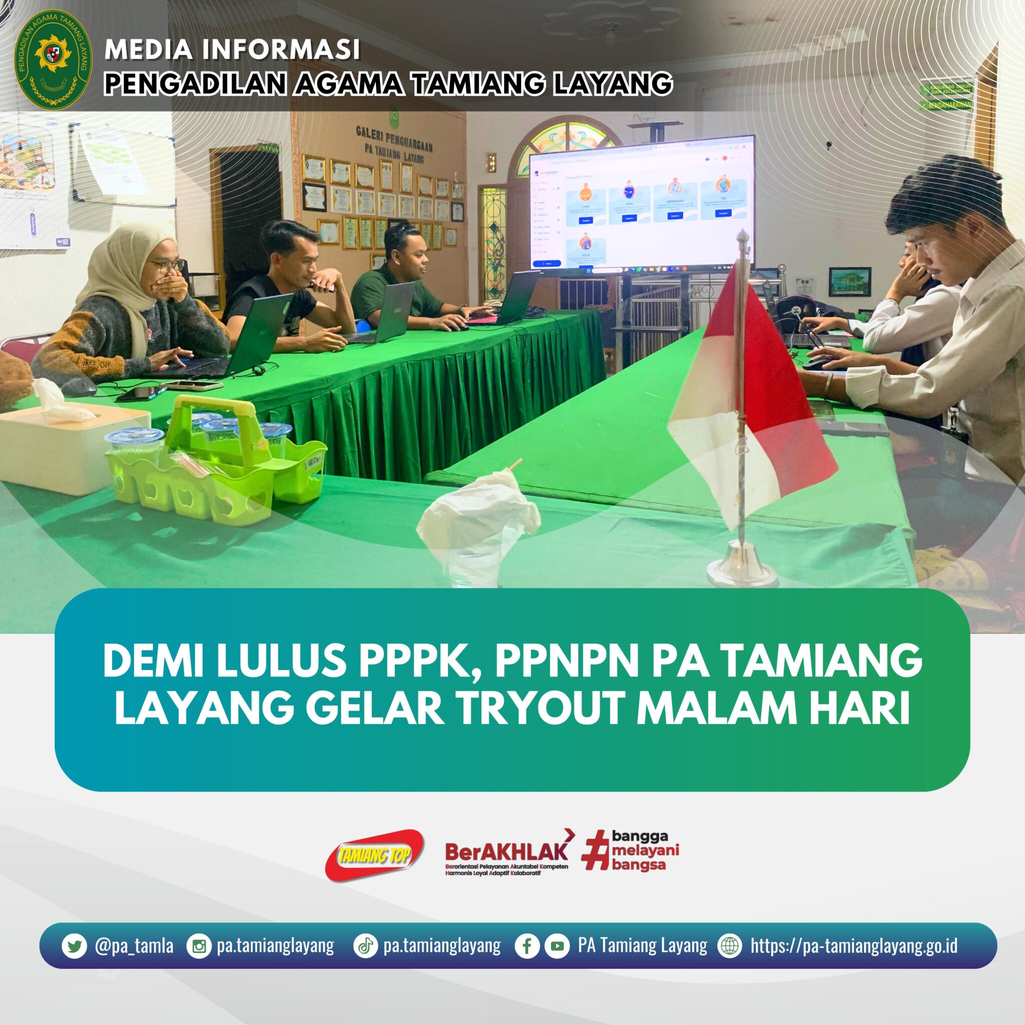 tryout pppk pa tamiang layang