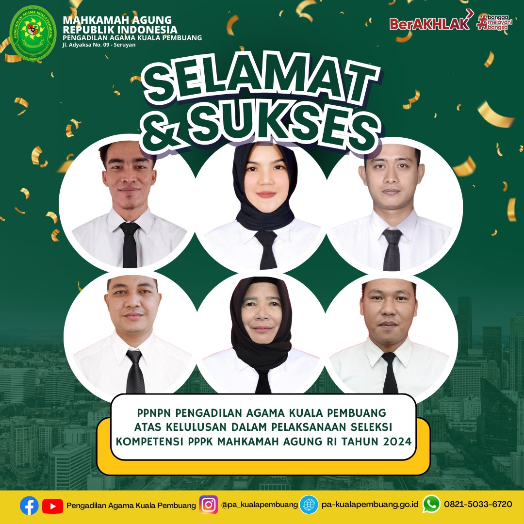 1. PPNPN PA KLP LULUS SELKOM PPPK