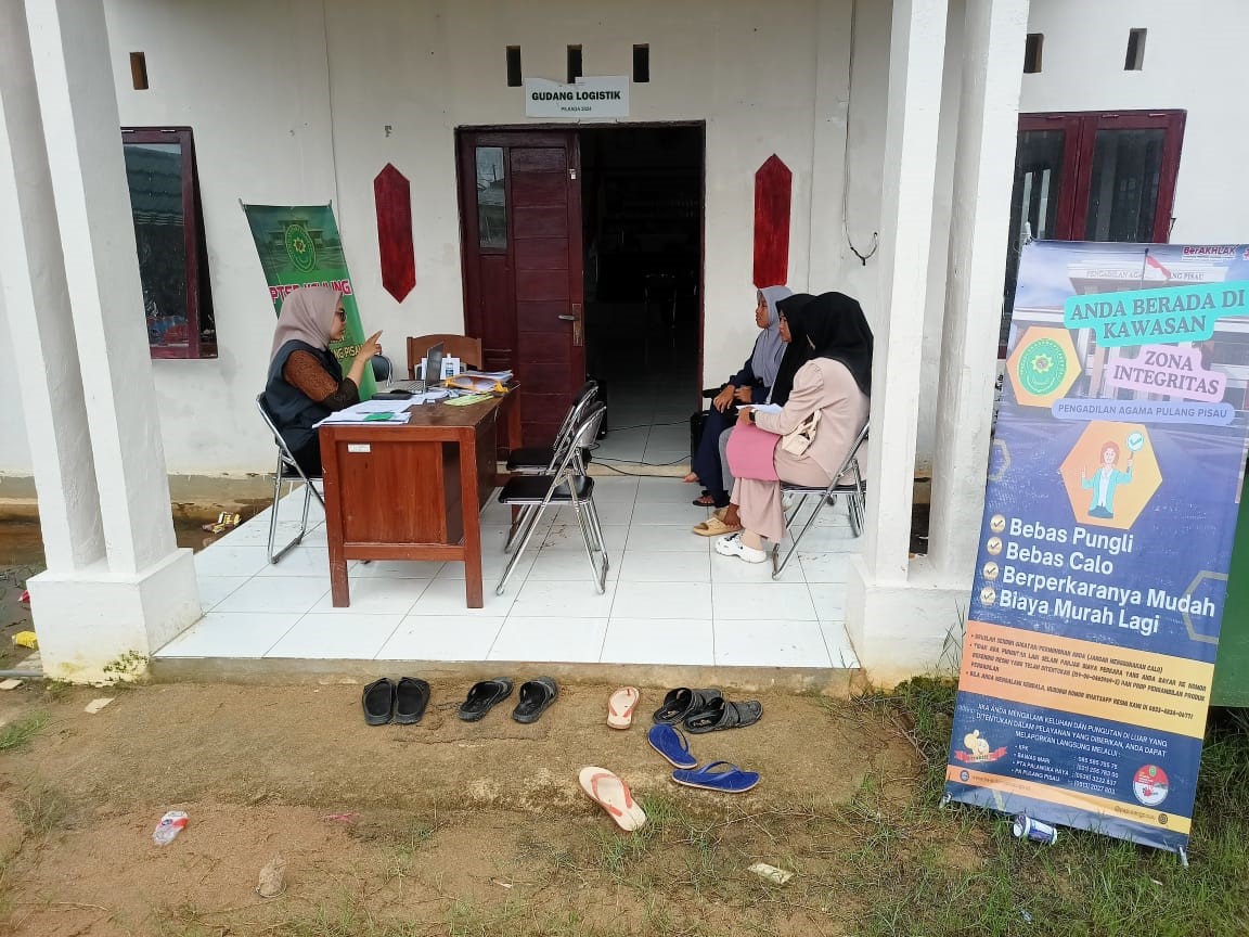 PTSP keliling Pengadilan Agama Pulang Pisau Di Akhir Januari 2025