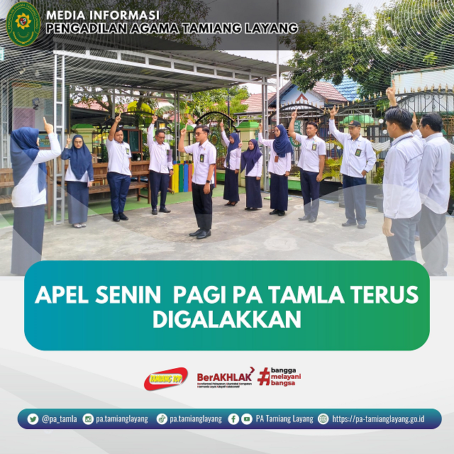 Apel Senin PA Tamiang Layang