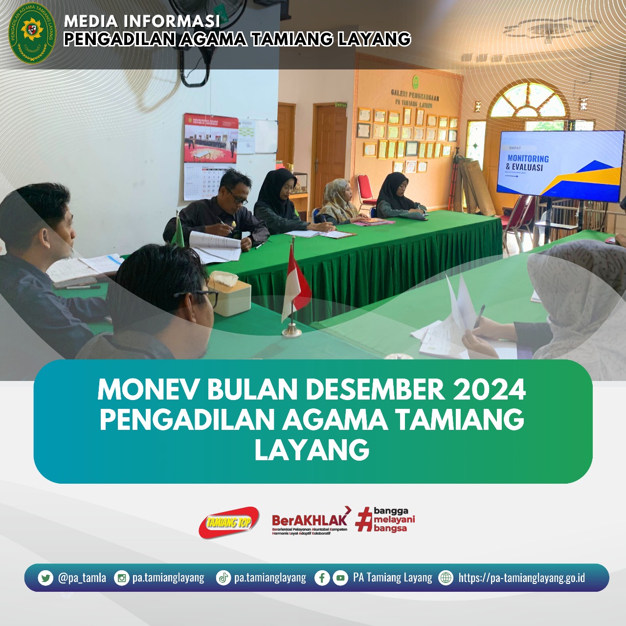 Monev Desember Tamiang Layang