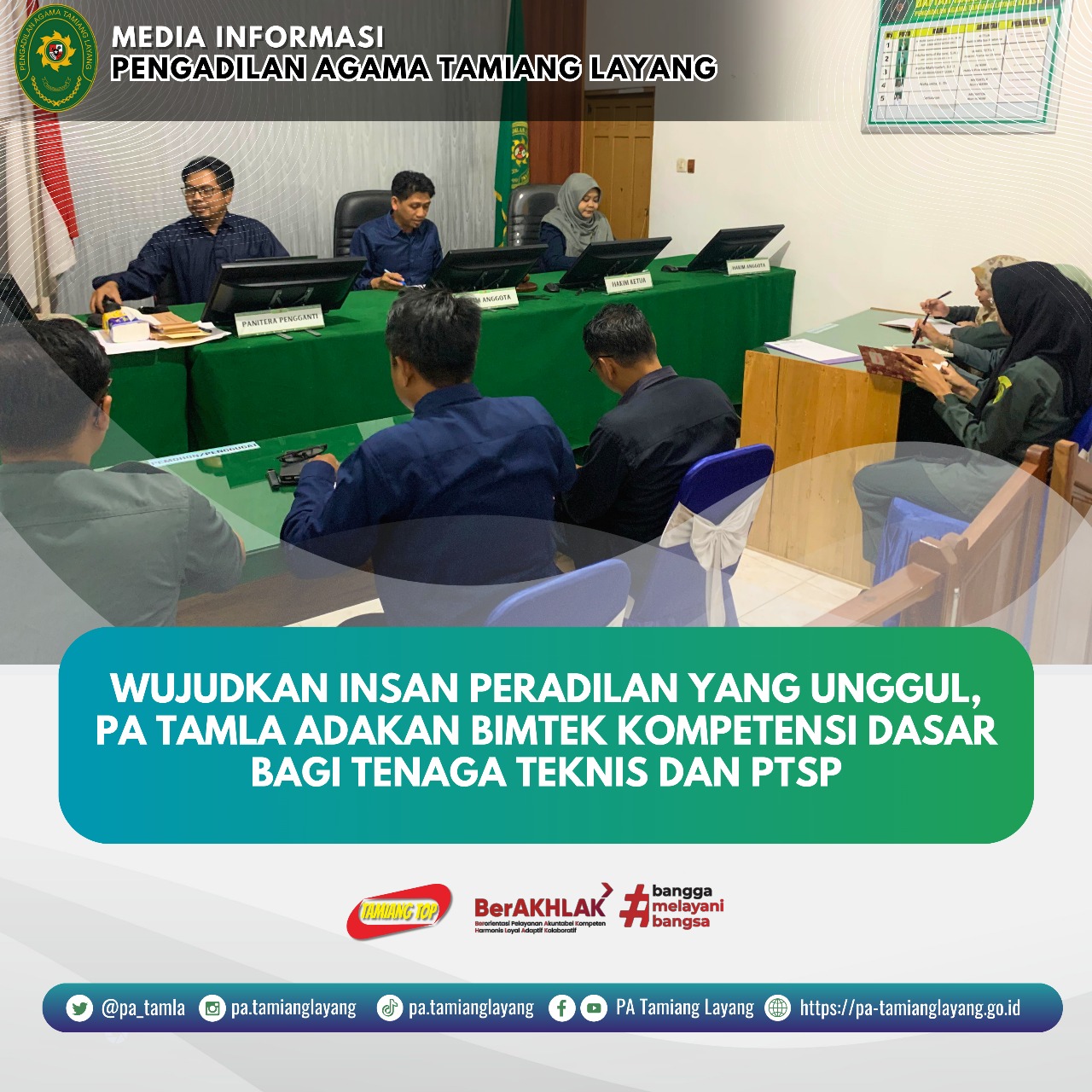 PA Tamiang Layang Bimtek