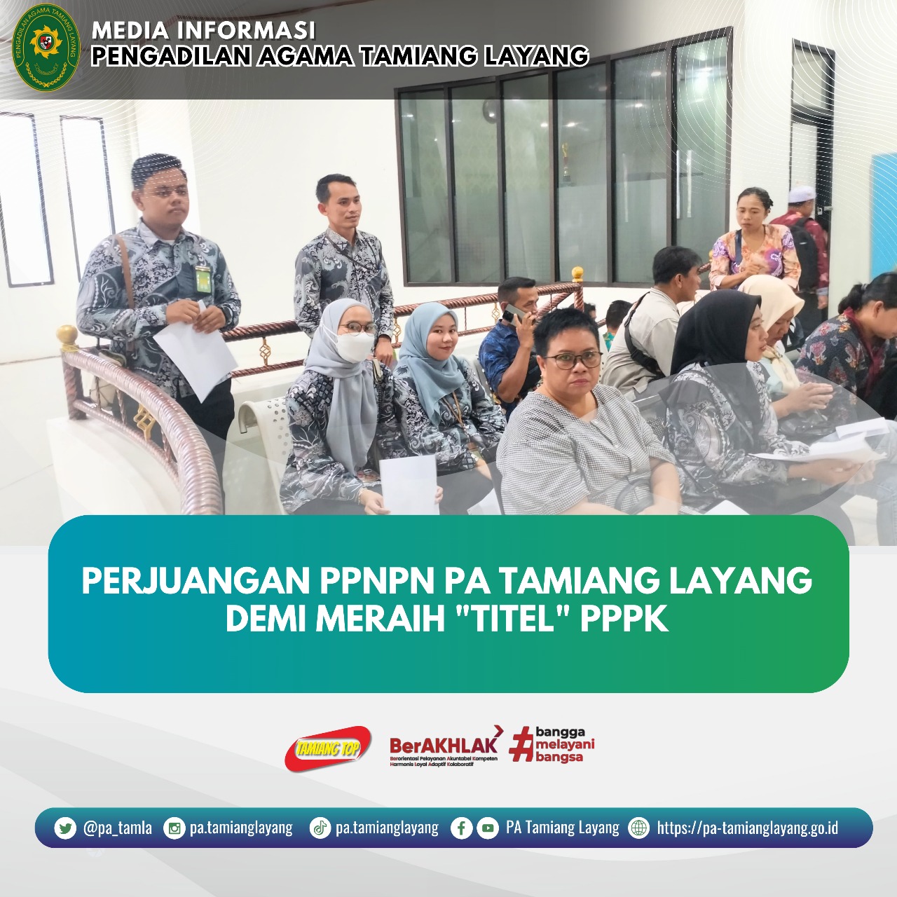 Perjuangan PPNPN menjadi PPPK Tamiang Layang