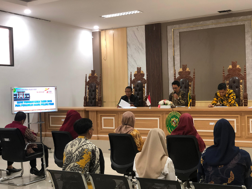 Rapat Perdana Pengadilan Agama Pulang Pisau di Tahun 2025