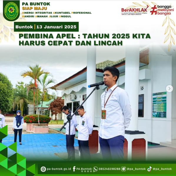 Risky Fajar Sani, S.H. : Tahun 2025 Kita Harus Cepat Dan Lincah | (13/01/2025)