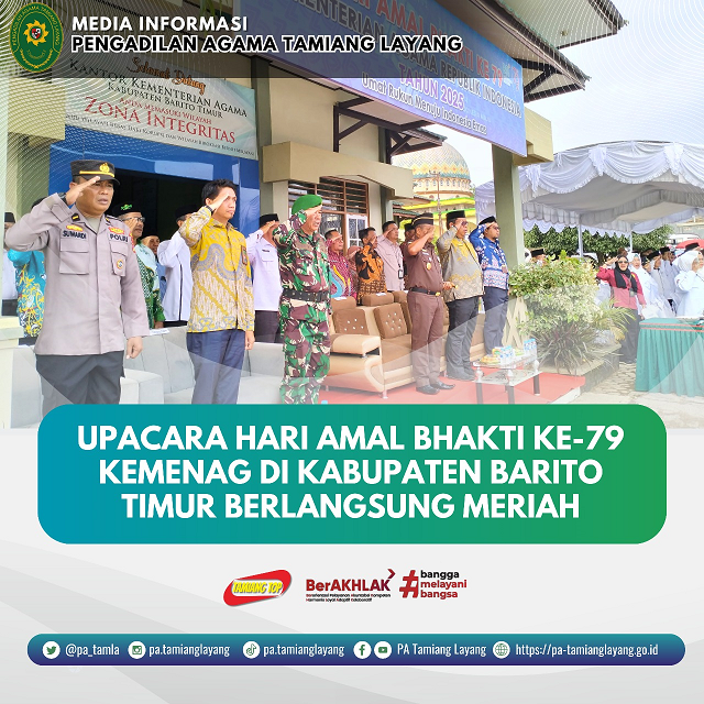 Upacara HAB Kemenag ke 79