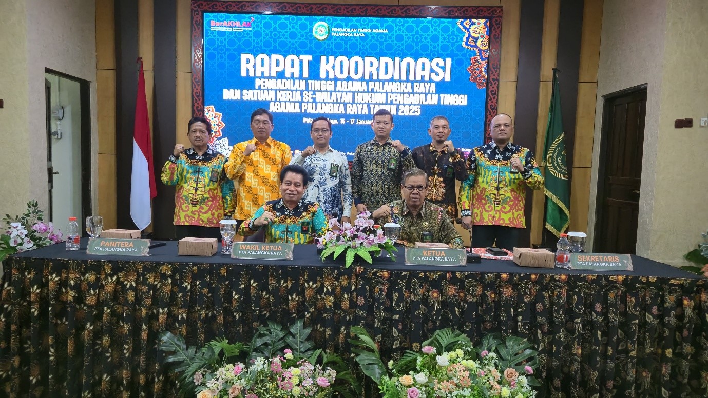 rakor pta palangka raya 16 jan 2025