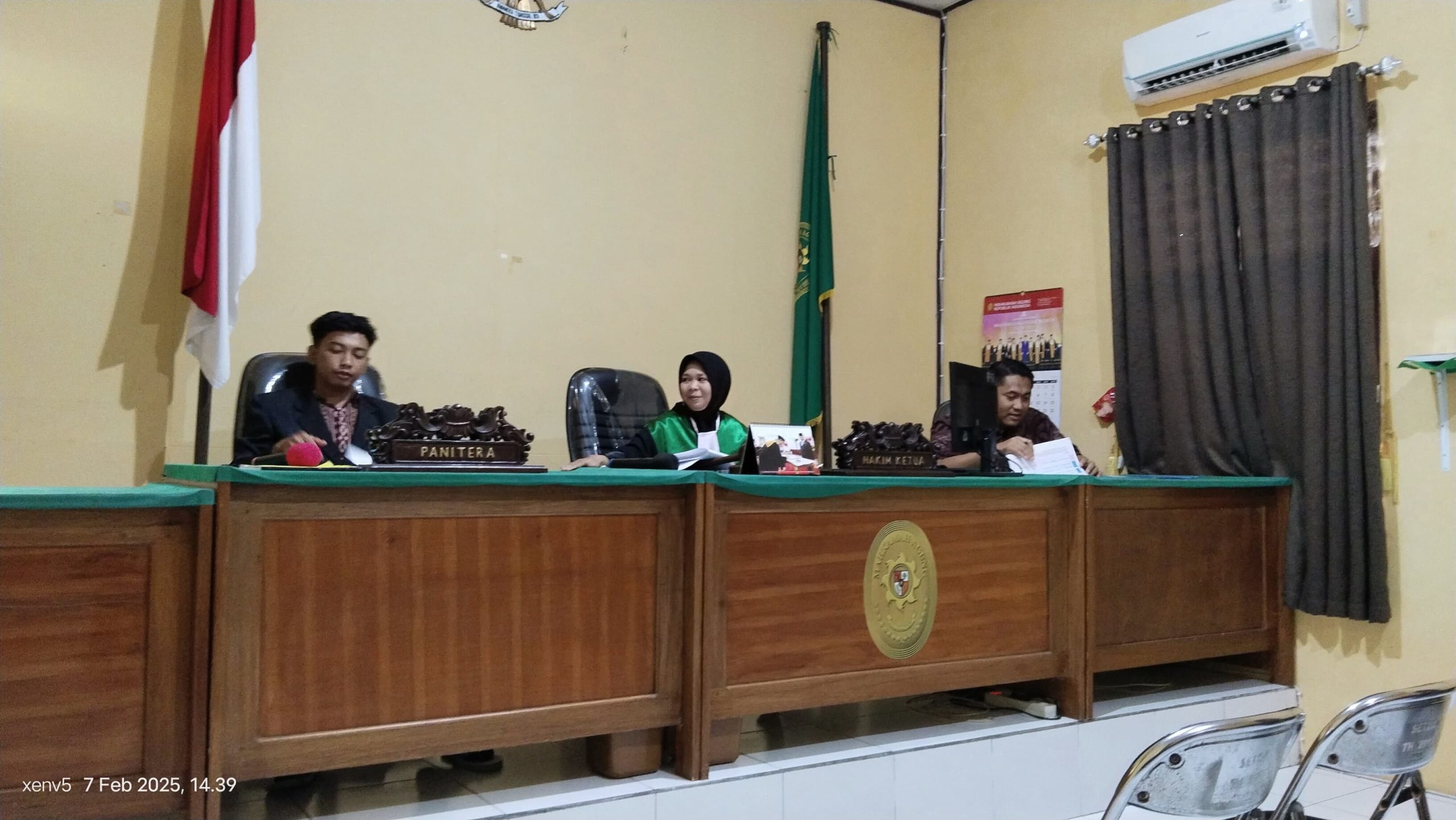 Mahasiswa PKH I IAIN Palangkaraya Tahun 2025 Laksanakan Peradilan Semu
