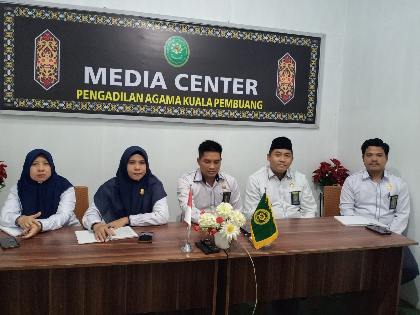 PA Kuala Pembuang Ikuti Zoom Meeting Persiapan Binwasda PTA Palangkaraya Triwulan I Tahun 2025