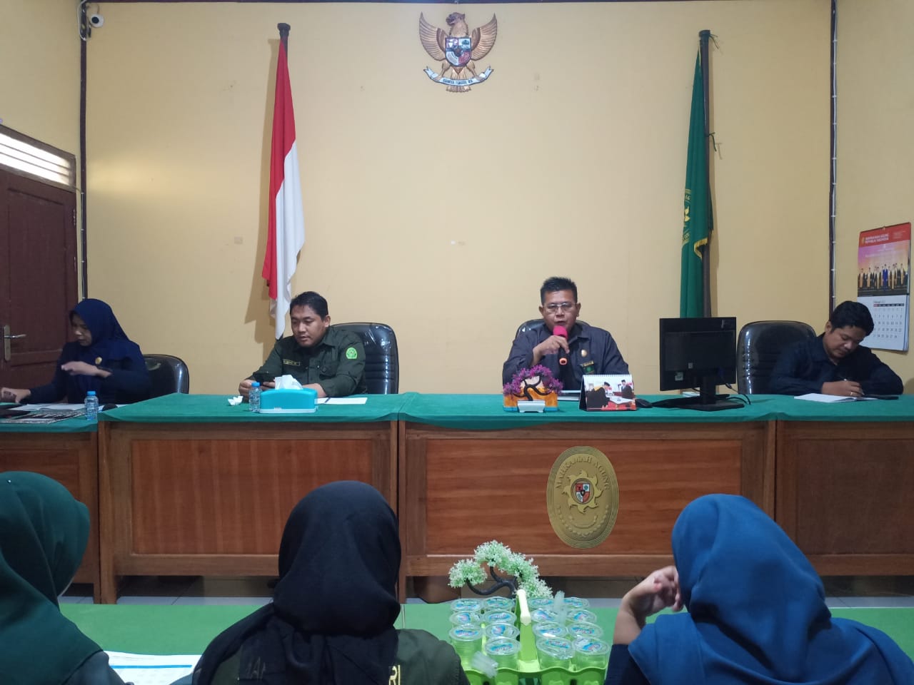 PA Kuala Pembuang Gelar Rapat Koordinasi dan Evaluasi Kinerja Bulanan