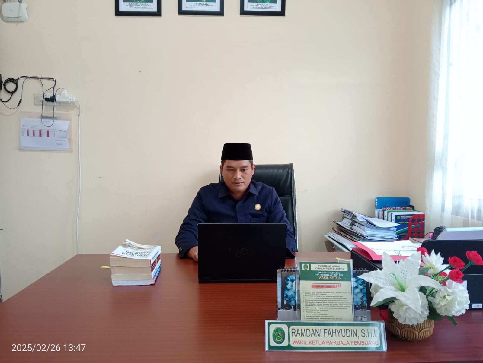Wakil Ketua PA Kuala Pembung Ikuti Diklat Eksplorasi Pelanggaran KEPPH: “Studi Kasus Laporan Masyarakat di KY”