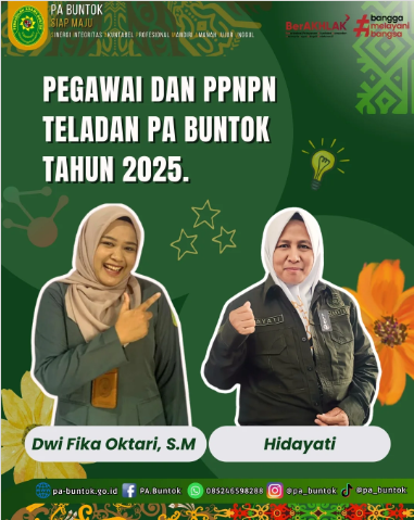 PA Buntok Tetapkan Pegawai dan PPNPN Teladan Tahun 2025 | (06/02/2025)