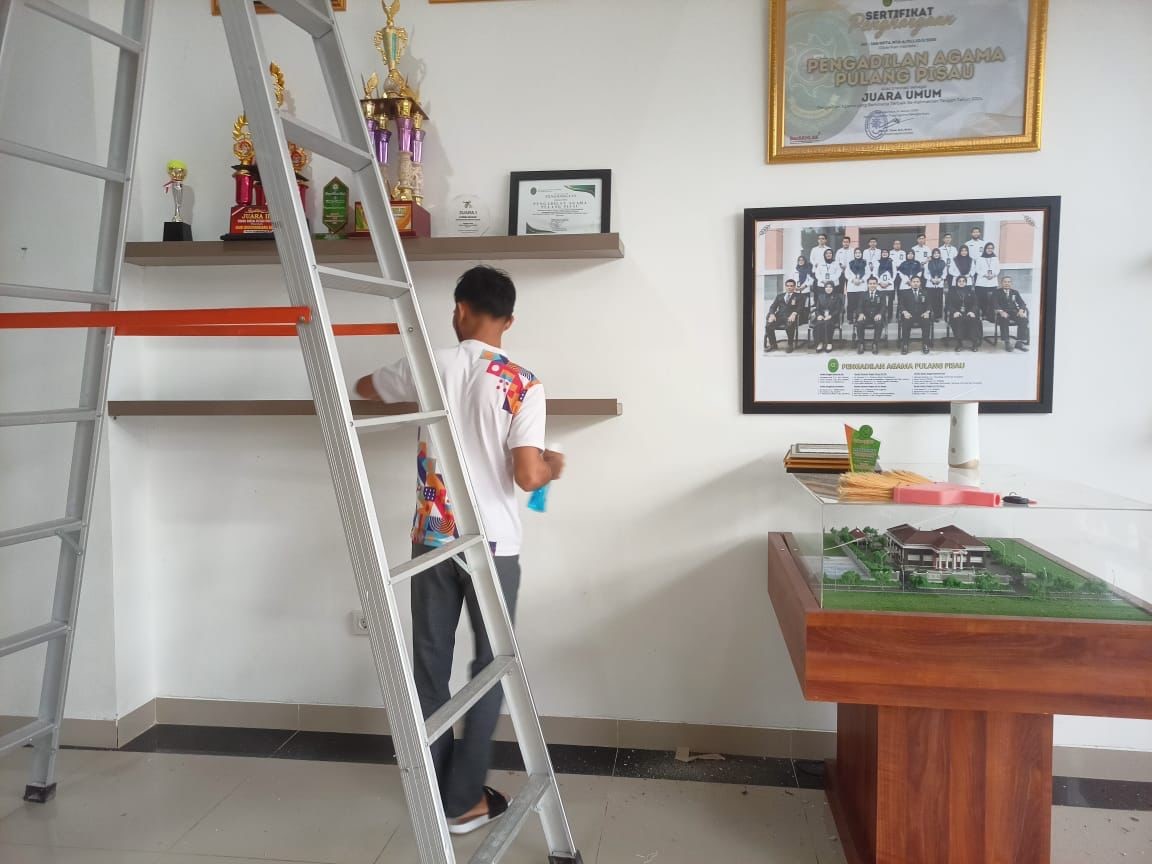 Menyambut Bulan Suci Ramadhan Pengadilan Agama Pulang Pisau Laksanakan Jum’at Bersih