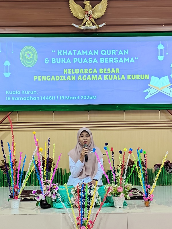 Khataman Qur’an dan Buka Puasa Bersama Keluarga Besar PA Kuala Kurun
