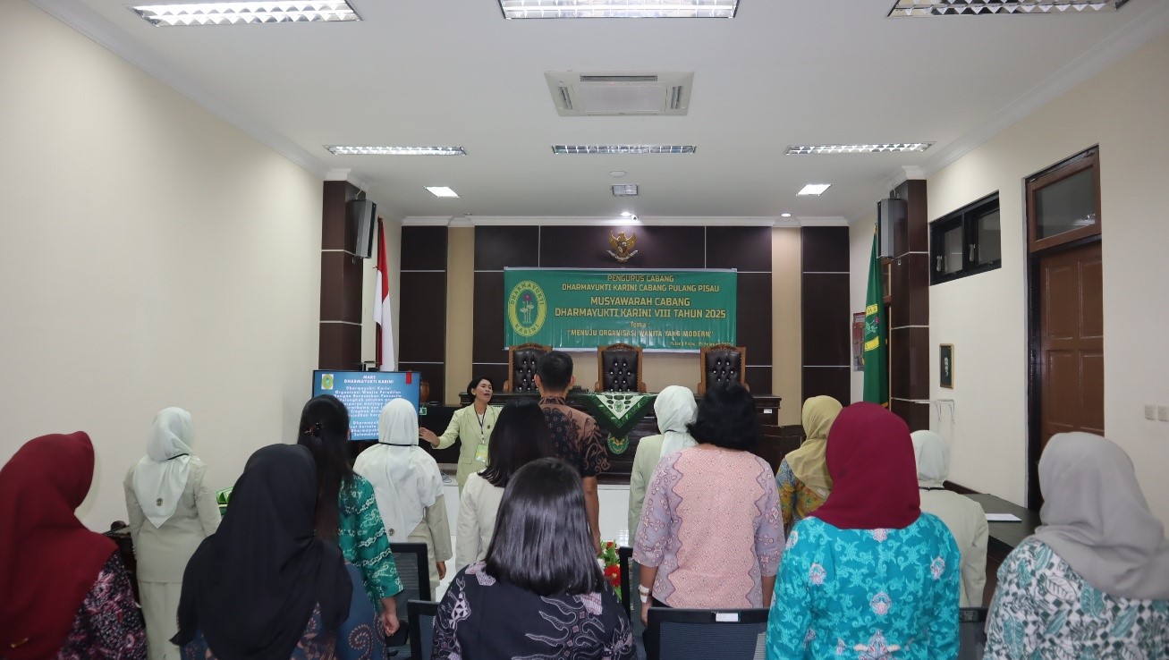 Dharmayukti Karini Cabang Pulang Pisau Gelar Musyawarah Cabang ke VIII Tahun 2025
