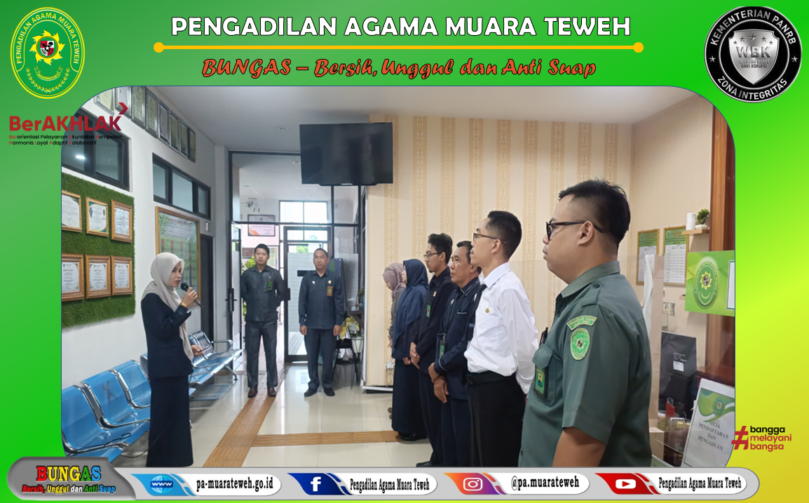 62. Briefing Morning Pengadilan Agama Muara Teweh 26 Februari 2025