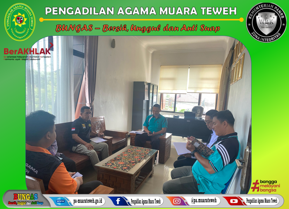 60. Rapat Kepaniteraan Pengadilan Agama Muara Teweh Periode Februari 2025