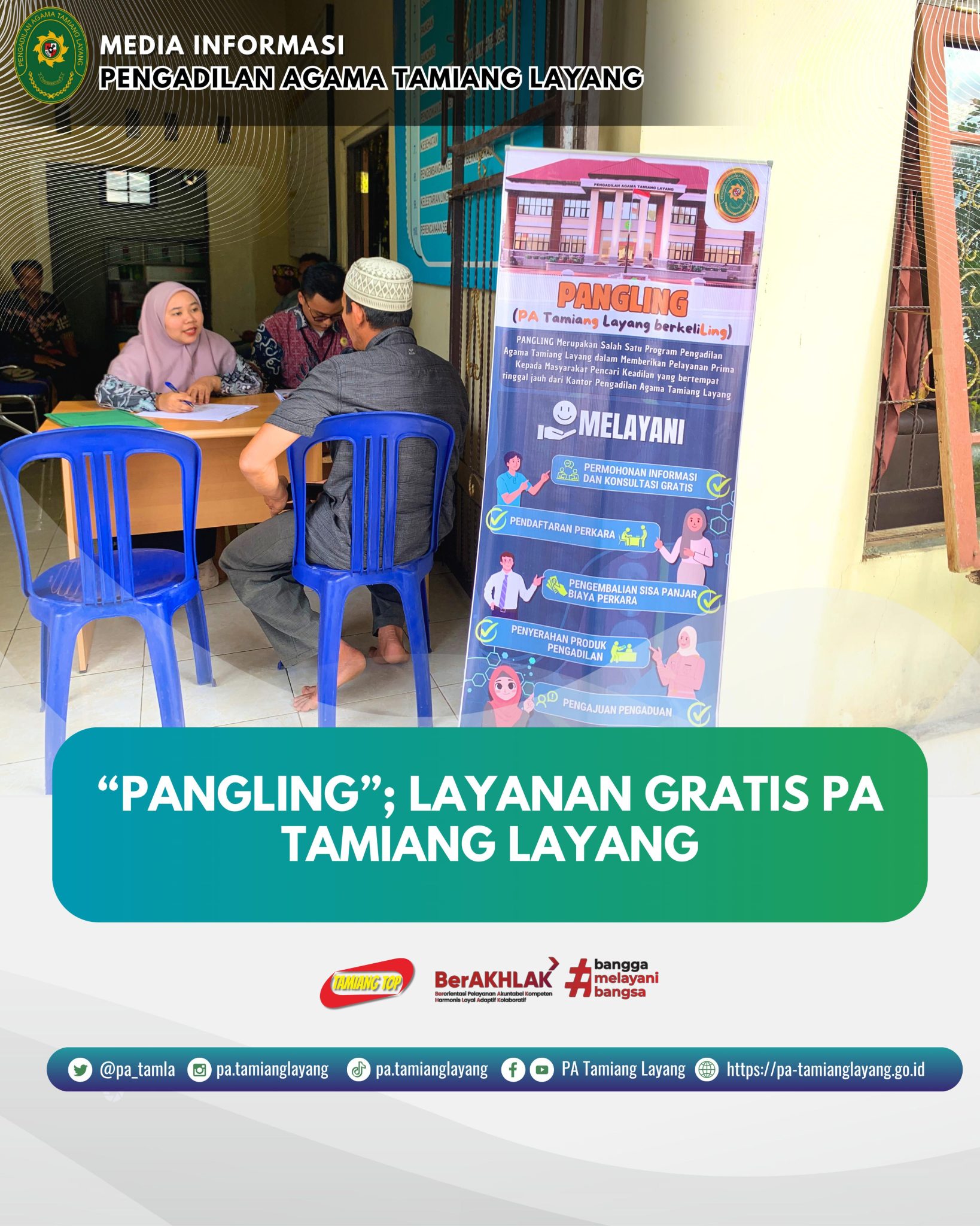 “PANGLING”; LAYANAN GRATIS PA TAMIANG LAYANG