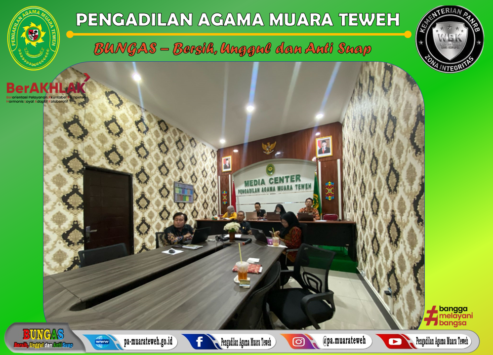 63. Pengadilan Agama Muara Teweh Mengikuti Pembinaan KPTA Palangka Raya
